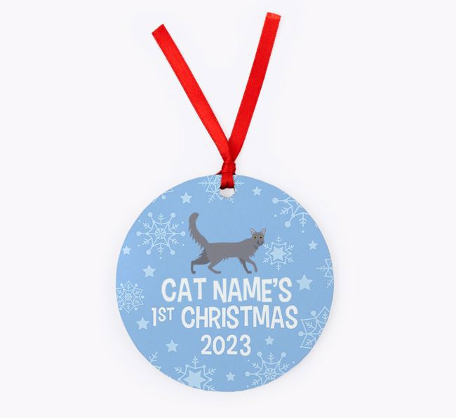 First Christmas 2023: Personalised {breedCommonName} Christmas Decoration